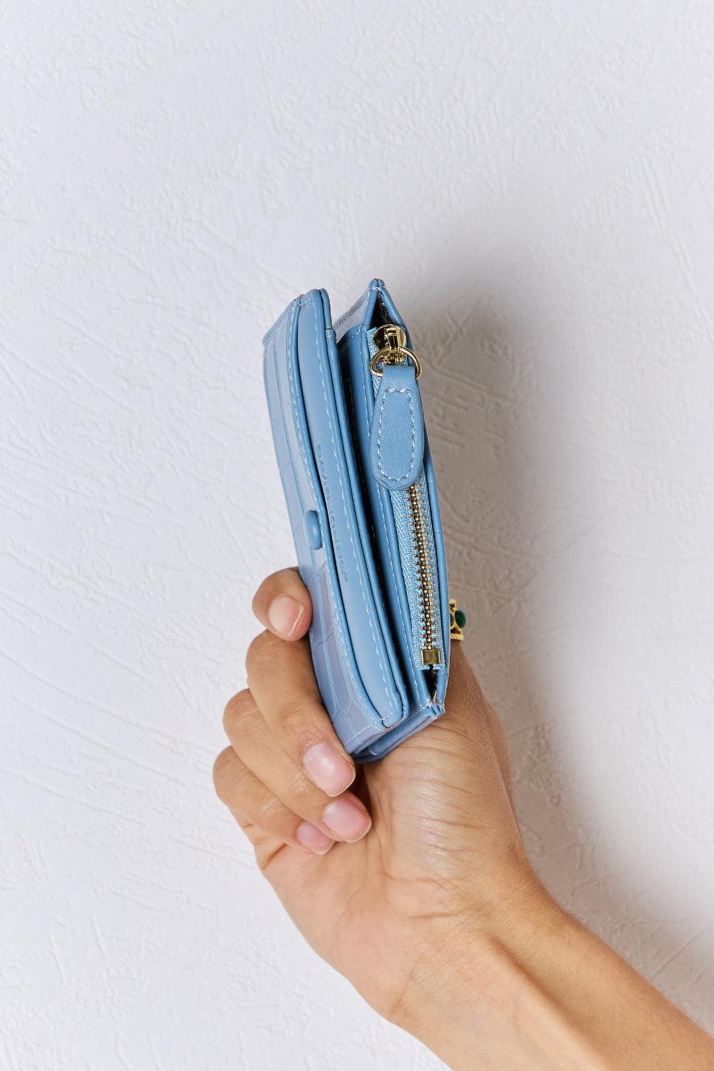 David Jones Texture PU Leather Mini Wallet Carauana Store