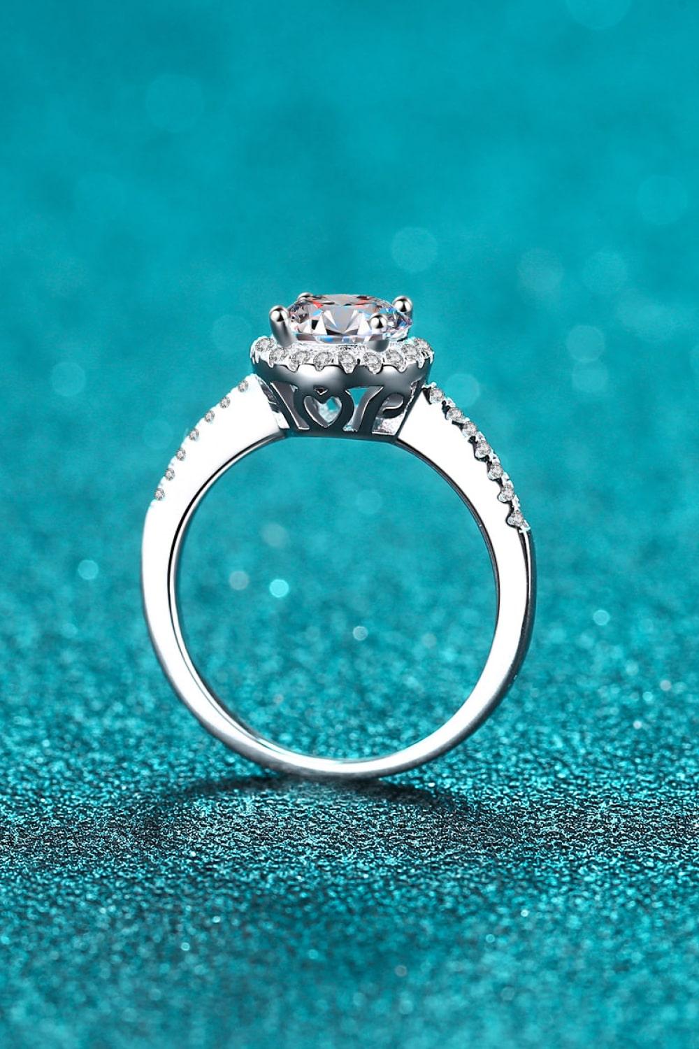 Ready To Flaunt Moissanite Ring Carauana Store