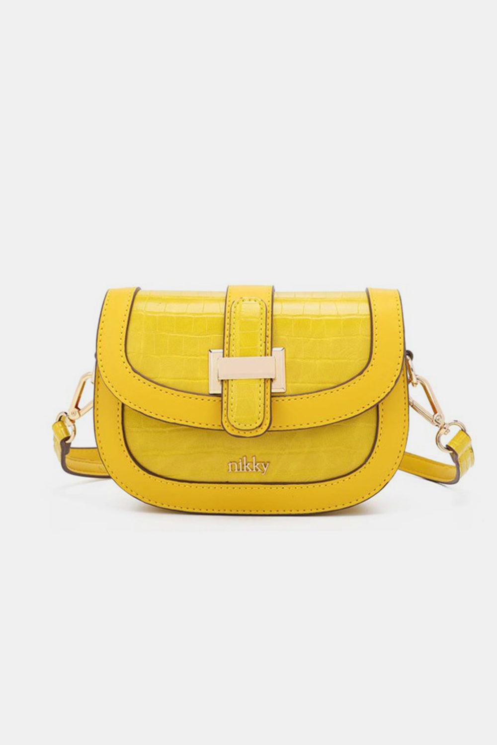 Nicole Lee USA Croc Embossed Crossbody Bag Carauana Store