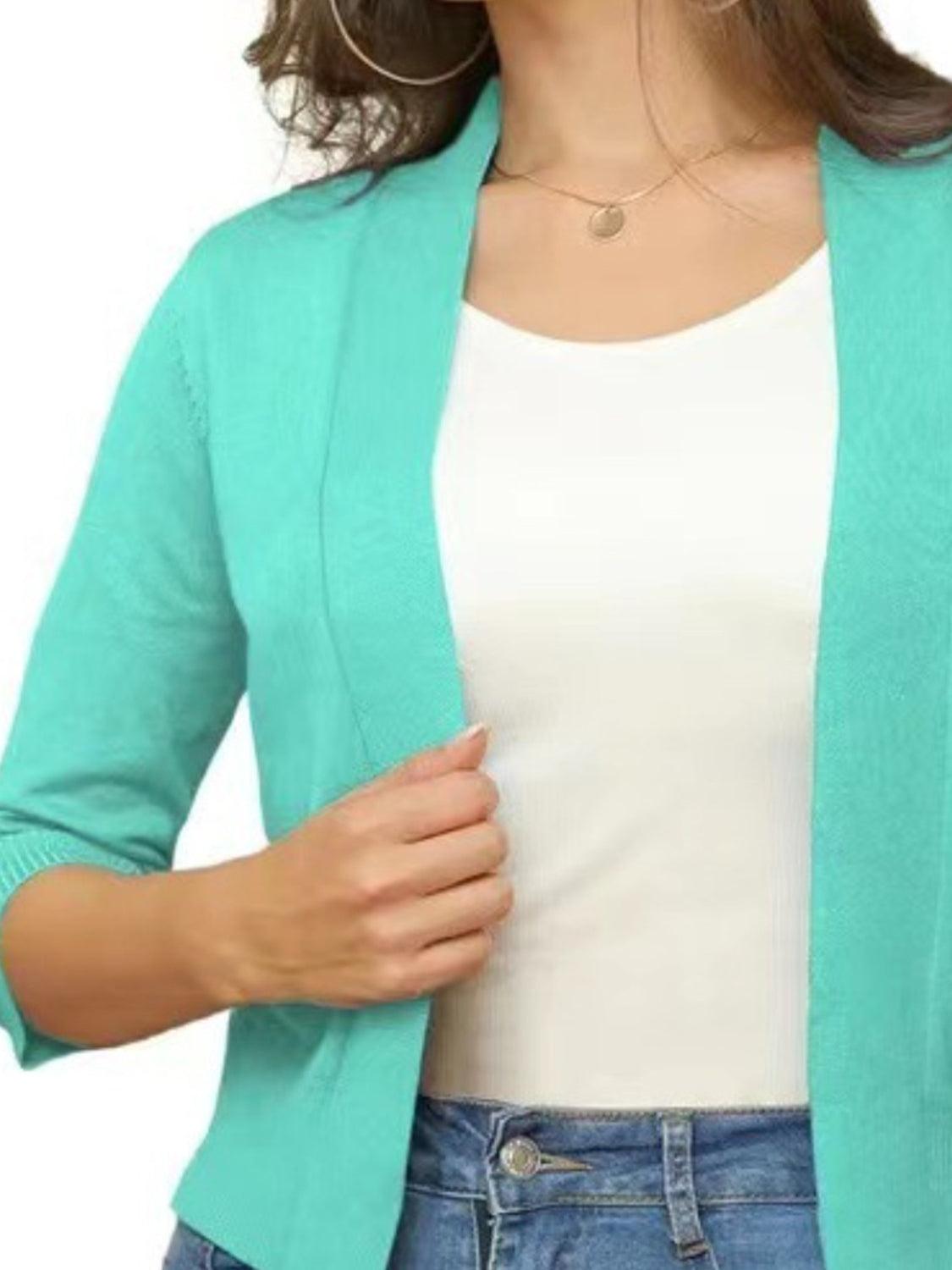 Open Front Cardigan Carauana Store