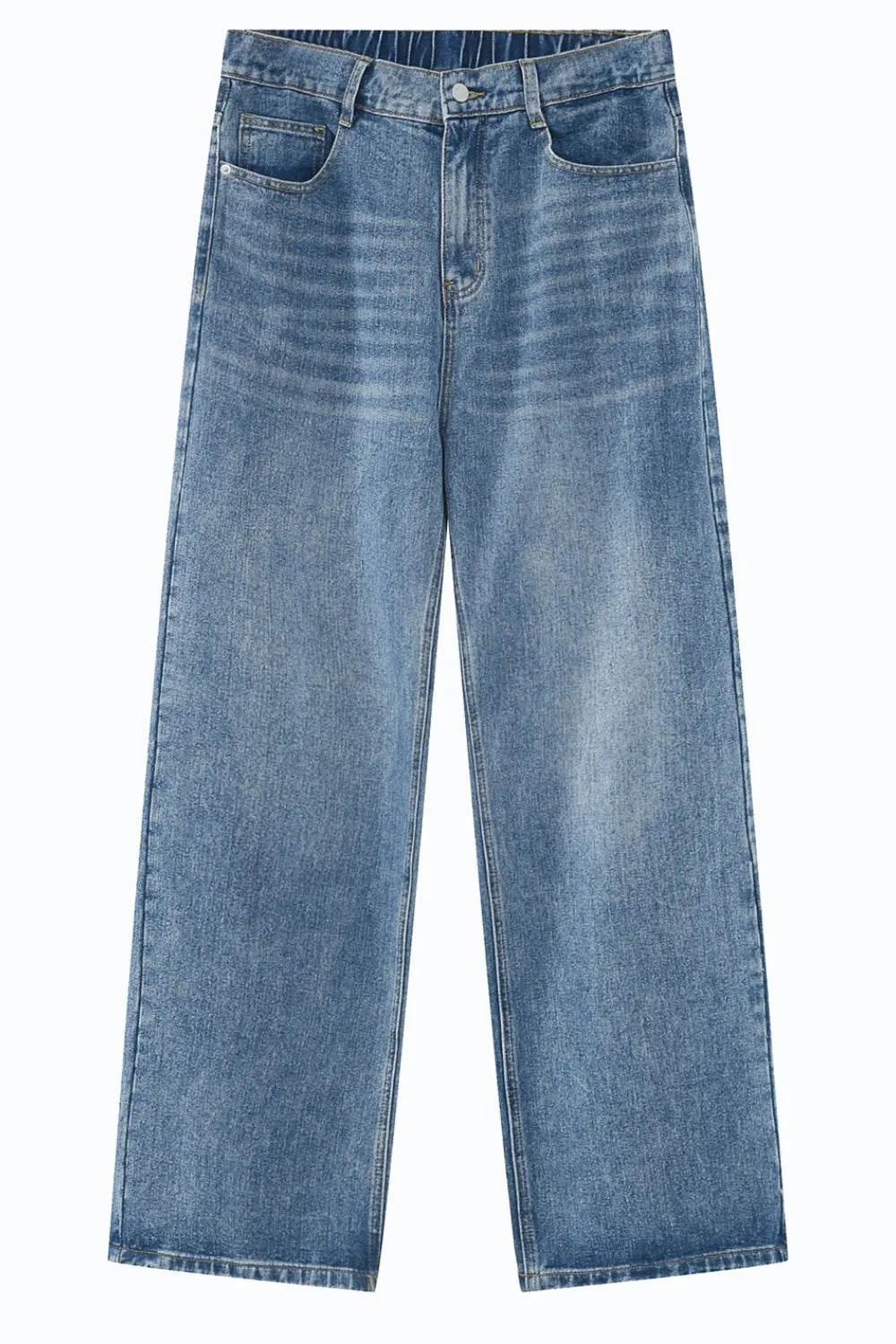 Wide Leg Jeans with Pockets Carauana Store