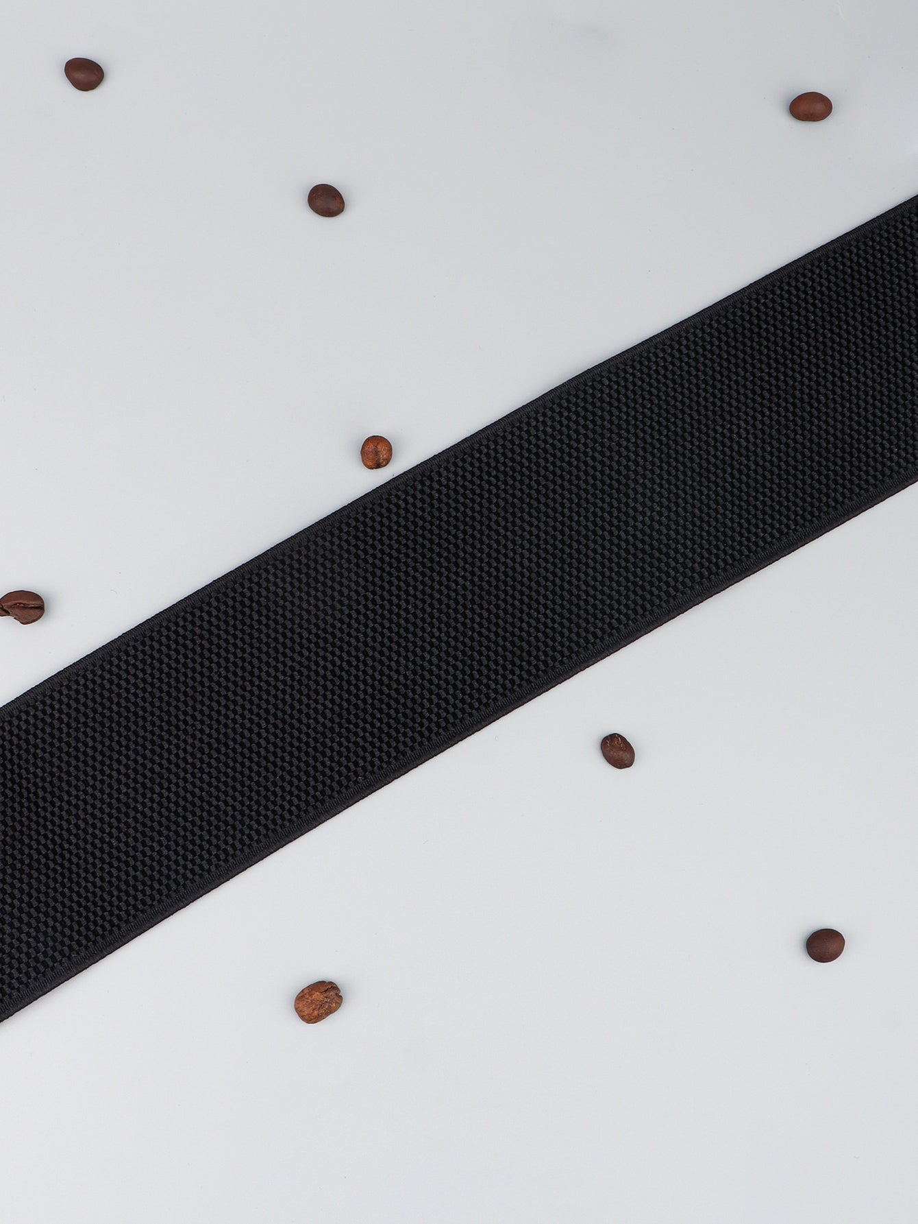 PU Elastic Wide Belt with Alloy Buckle Carauana Store