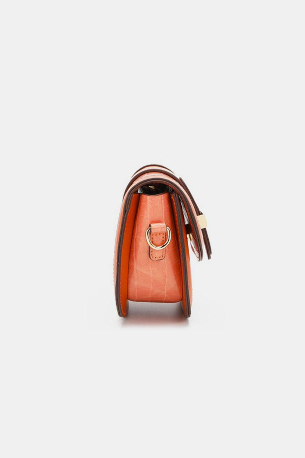 Nicole Lee USA Croc Embossed Crossbody Bag Carauana Store