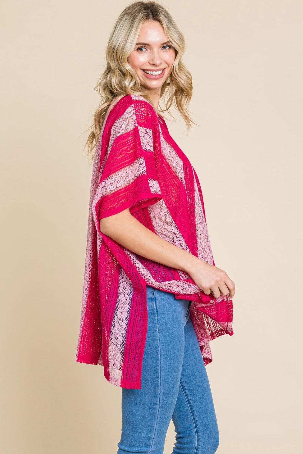 Cotton Bleu by Nu Label V Neck Drop Shoulder Oversize Top Carauana Store