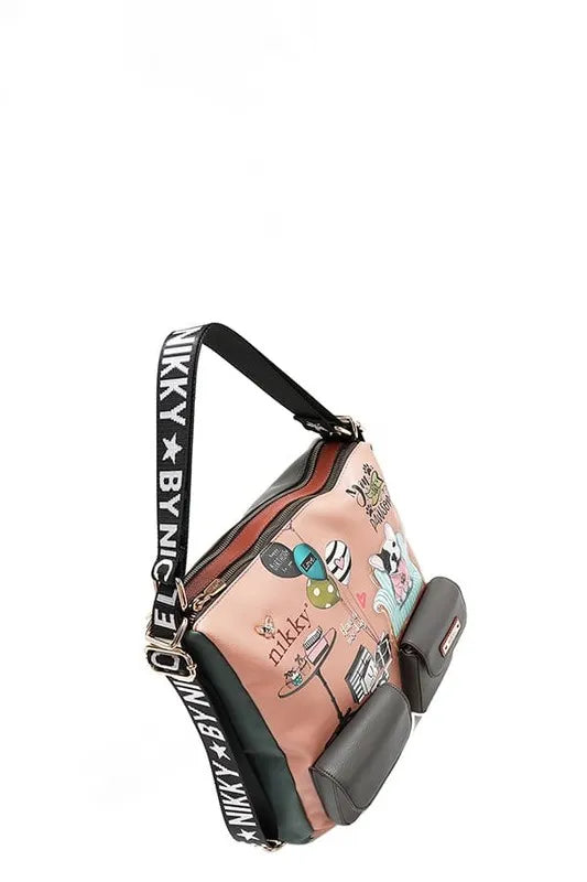 Nicole Lee USA Multifunction Adjustable Strap Eco-Leather Backpack Carauana Store