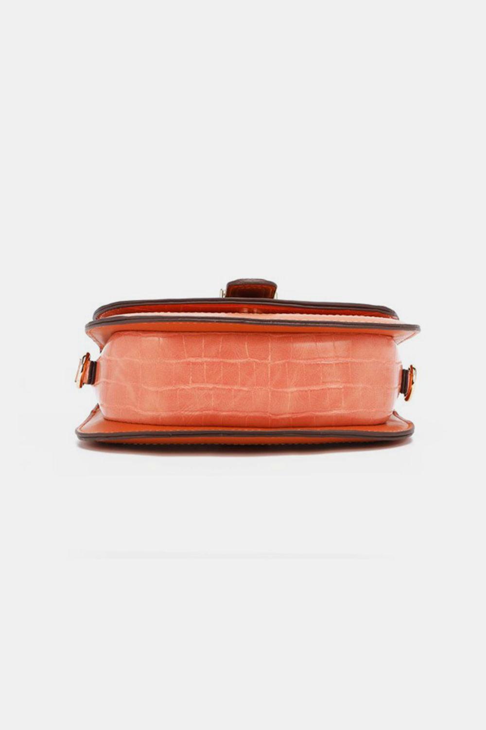 Nicole Lee USA Croc Embossed Crossbody Bag Carauana Store
