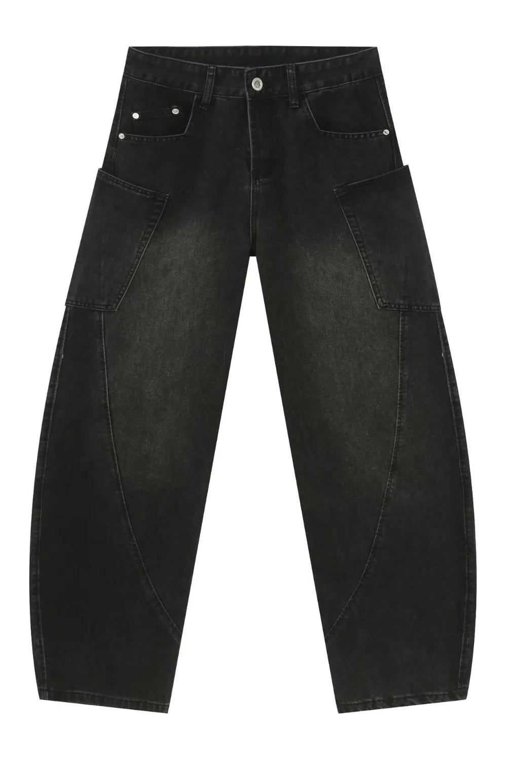 Men's Wide Leg Jeans with Pockets Carauana Store
