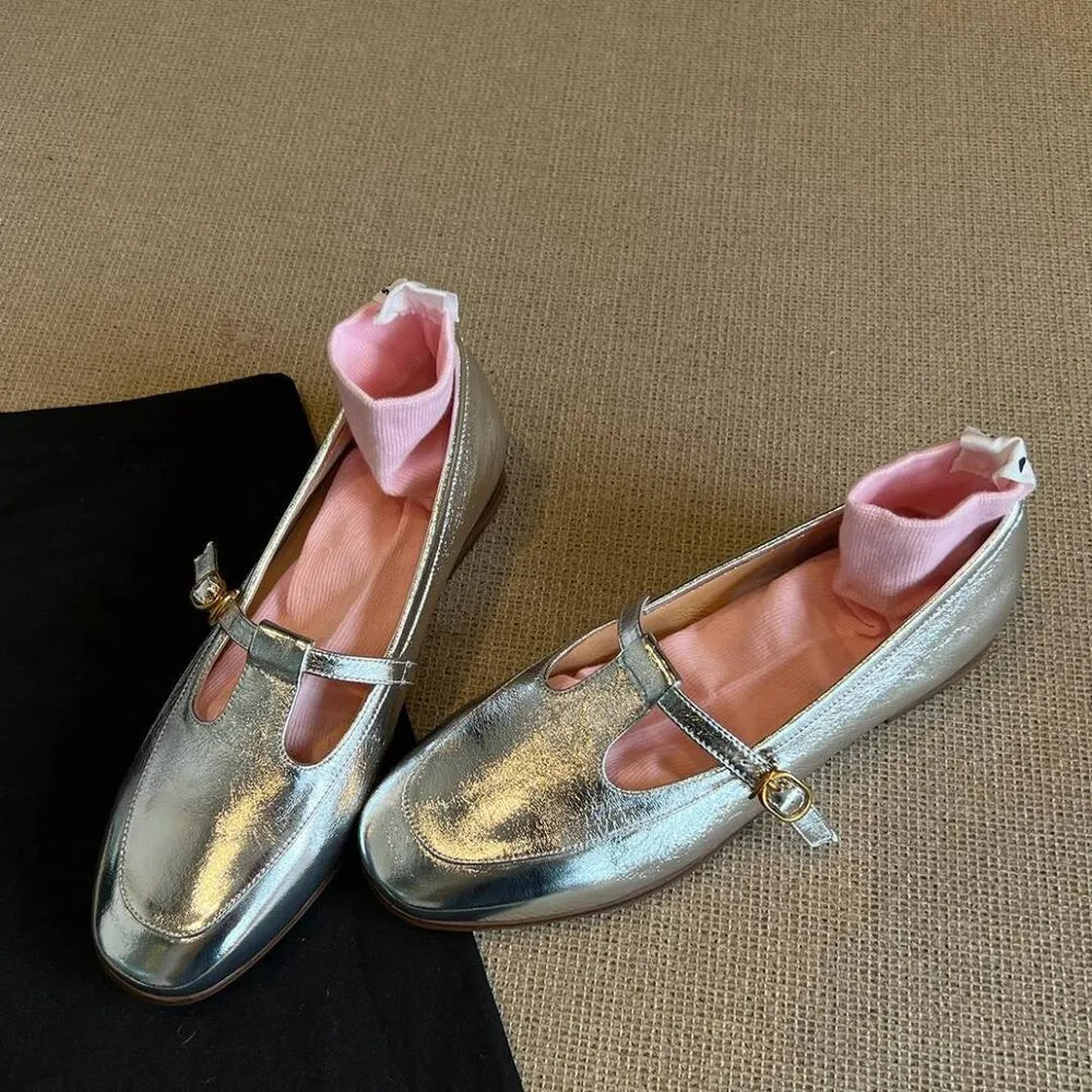 Round Toe Flat Slip-Ons Carauana Store
