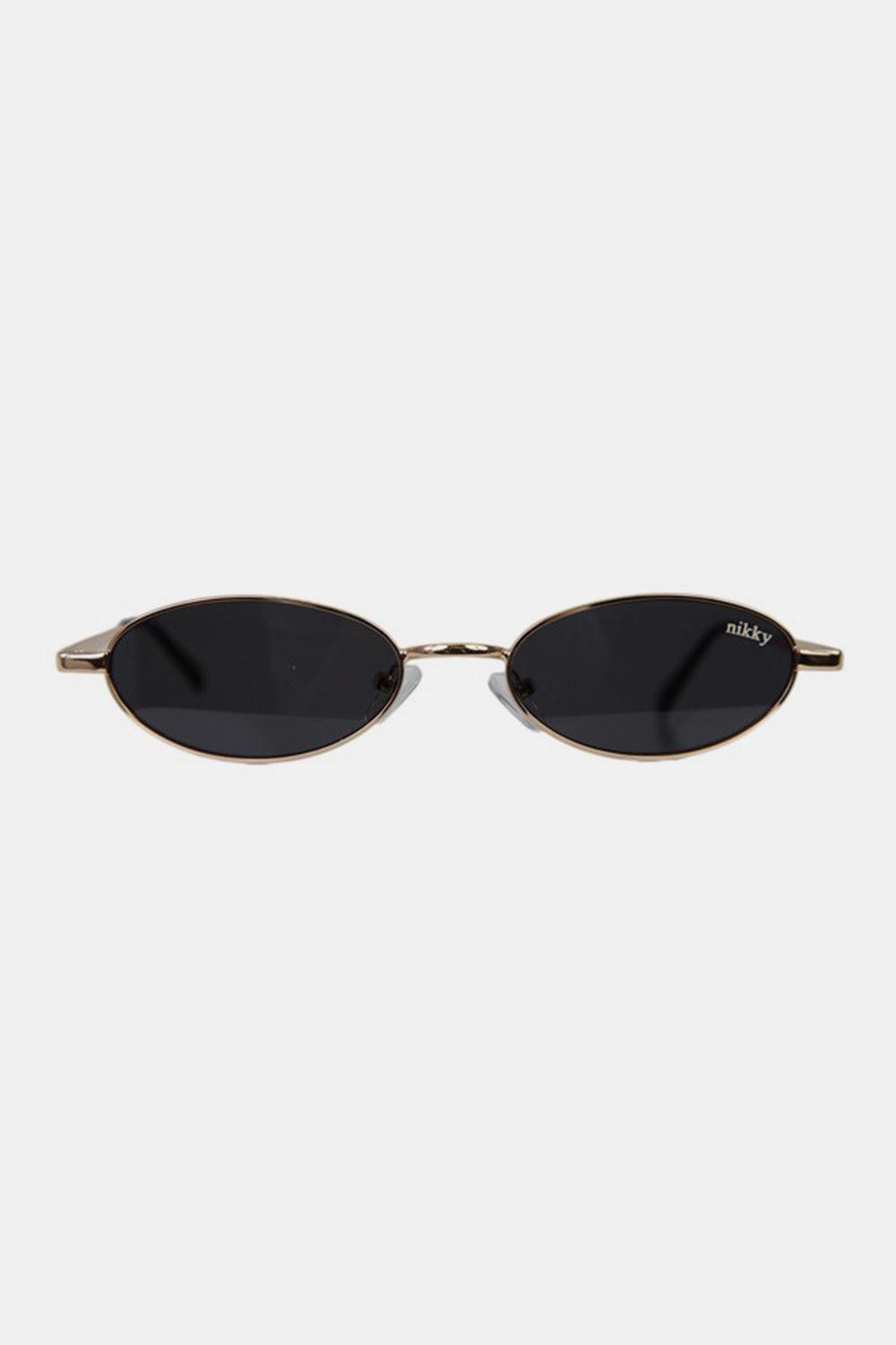 Nicole Lee USA Metal Frame Finley Oval Sunglasses Carauana Store