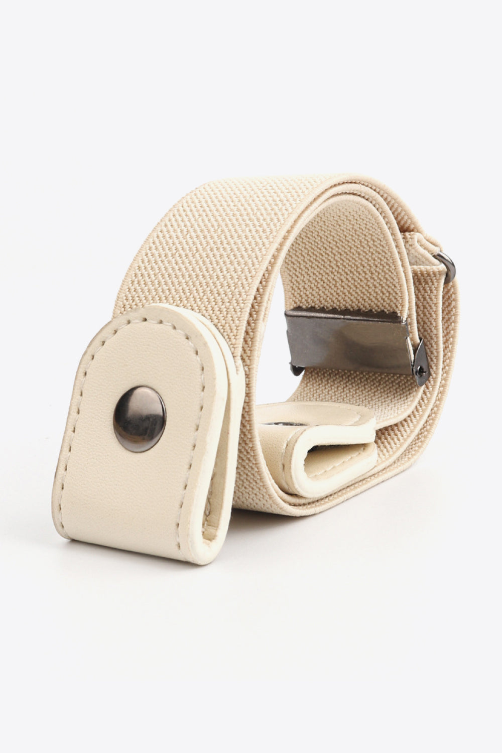 PU Elastic Snap Closure Belt Carauana Store