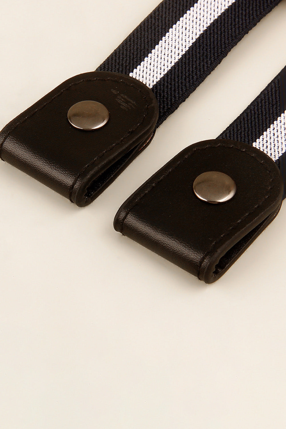 PU Elastic Snap Closure Belt Carauana Store