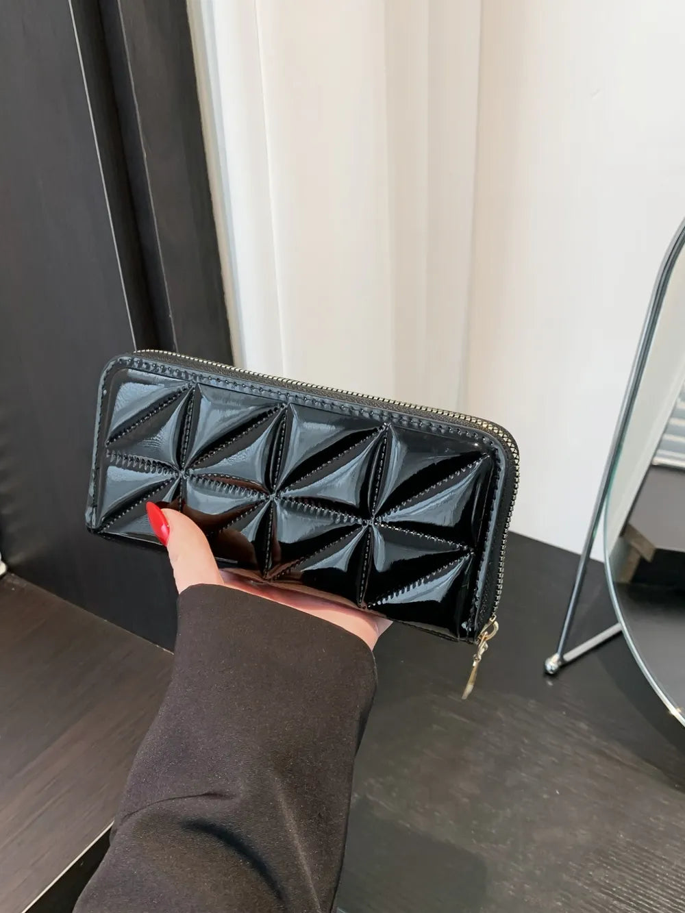 PU Leather Solid Color Wallet Carauana Store