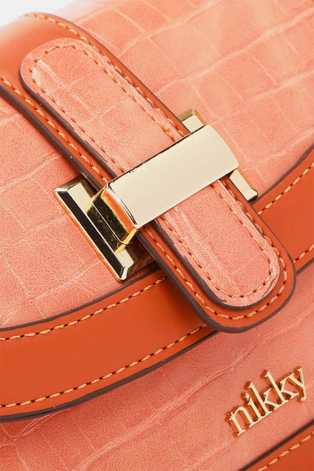 Nicole Lee USA Croc Embossed Crossbody Bag Carauana Store