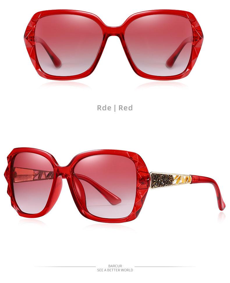 BARCUR Sunglasses Fashion Polarized For Ladies UV400 Protection Carauana Store