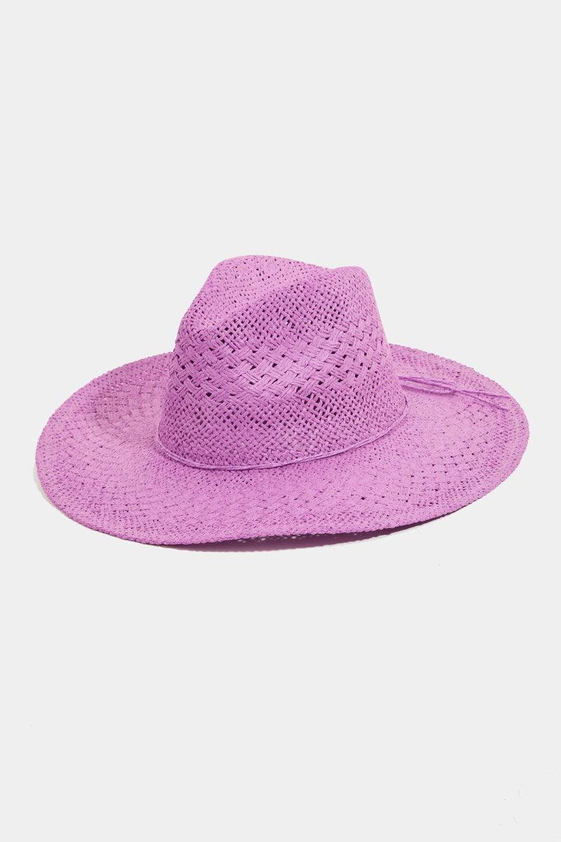 Fame Straw Braided Sun Hat Carauana Store