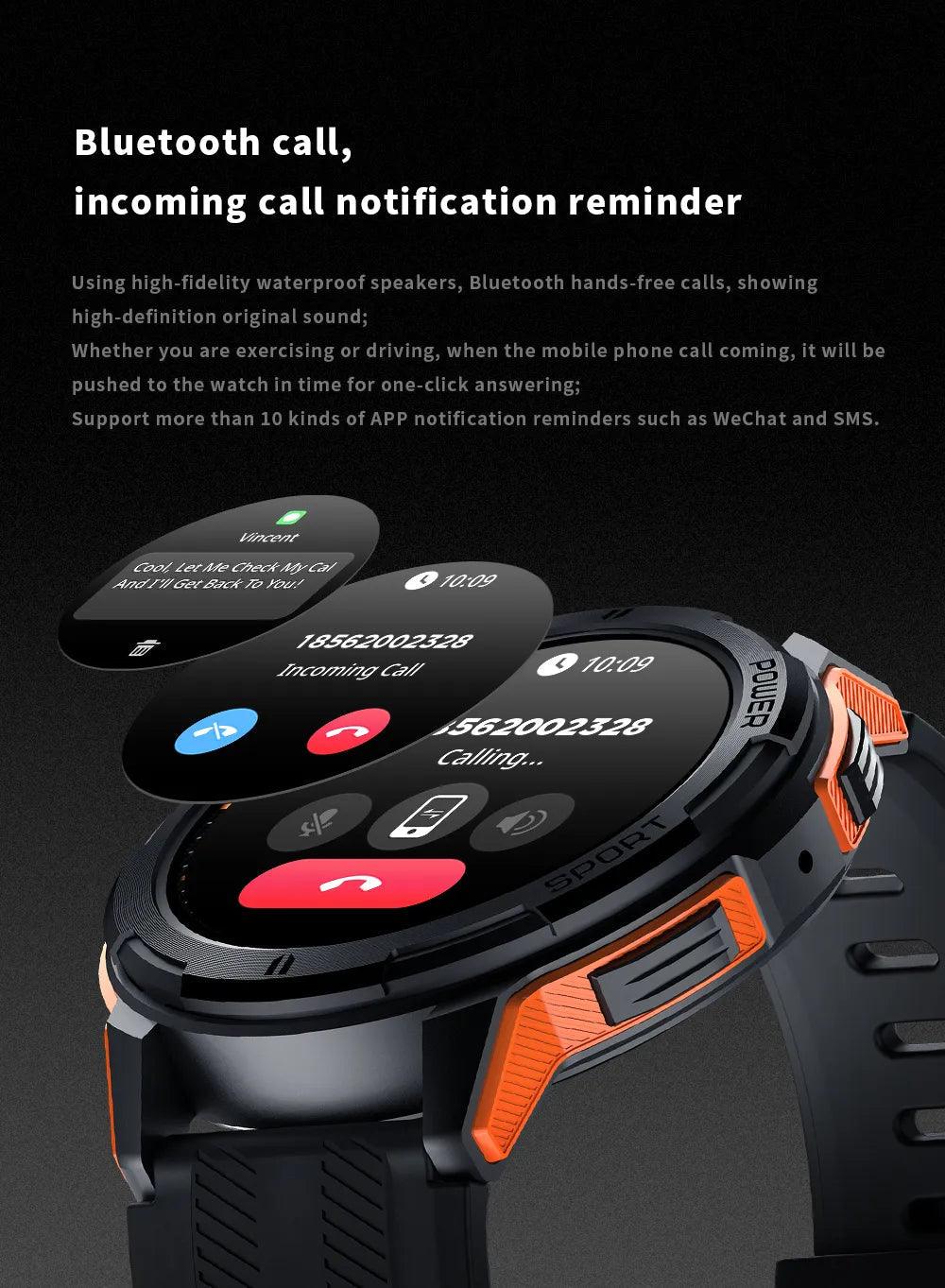 LEMFO Inspire SmartWatch Men AMOLED|Your Ultimate Wellness Companion Awaits Carauana Store