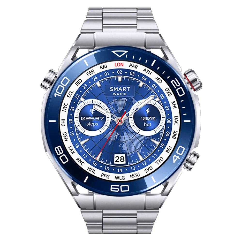 LEMFO smartWatches for men stainless steel|Your Timeless Companion, Now Exclusively Yours! Carauana Store