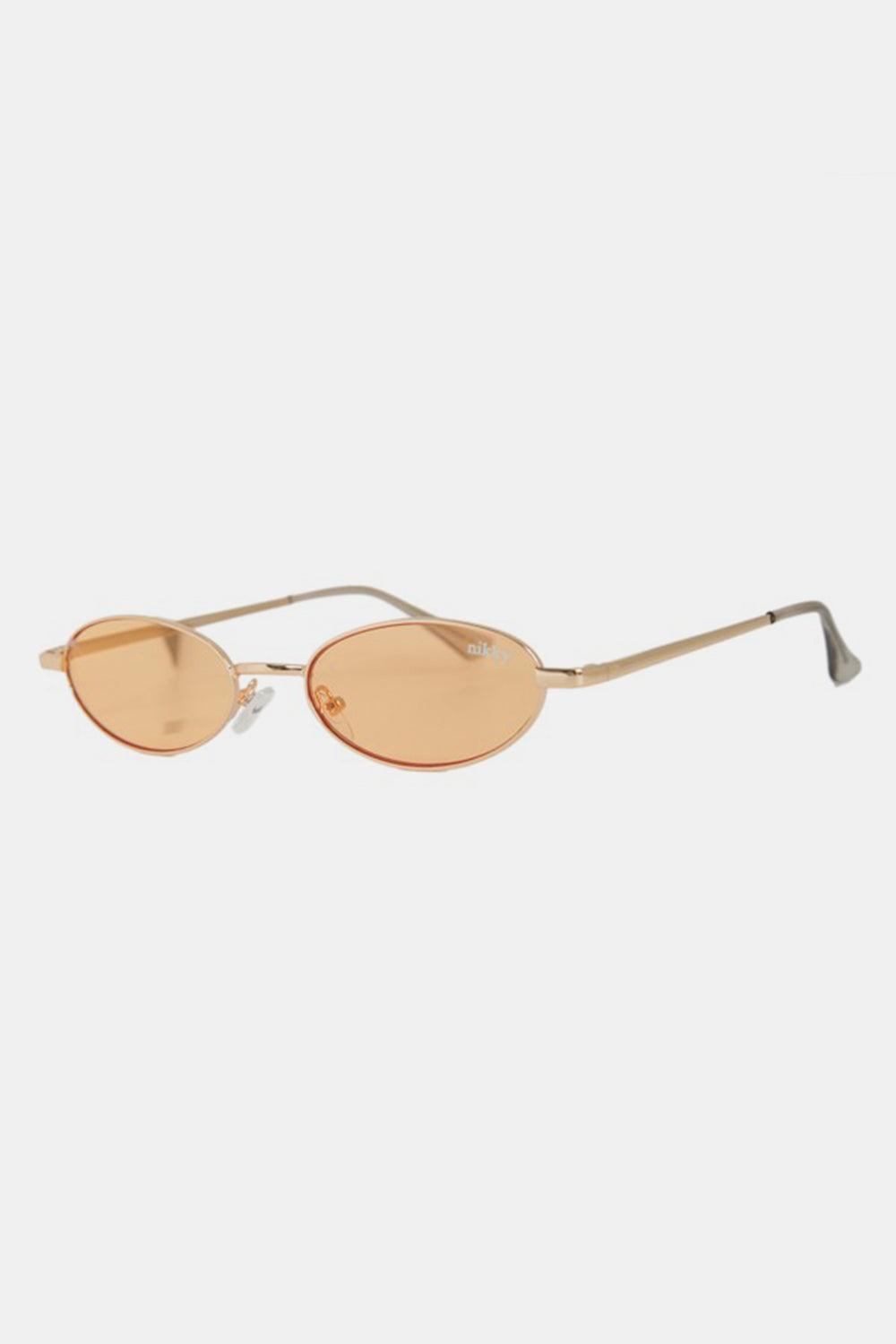 Nicole Lee USA Metal Frame Finley Oval Sunglasses Carauana Store