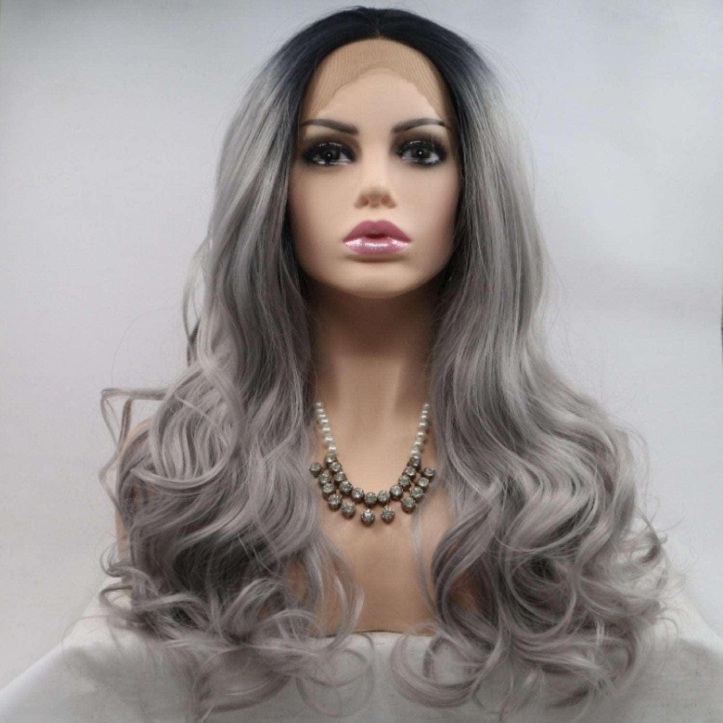 13*3" Lace Front Wigs Synthetic Long Wavy 24" 130% Density Carauana Store