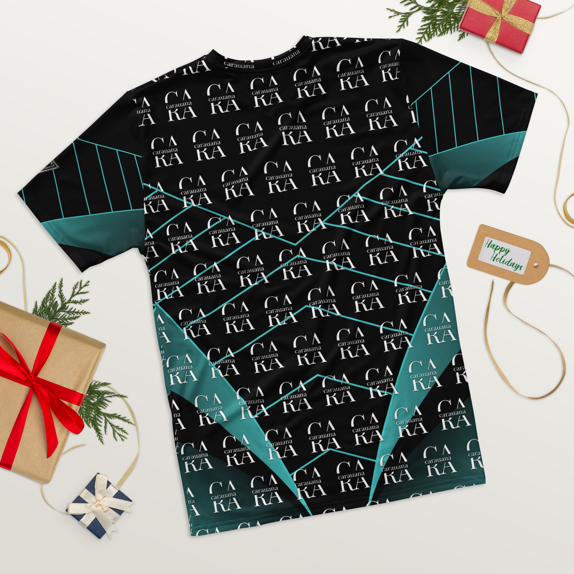 CaRaUaNa Men's t-shirt Green Famous Carauana Store