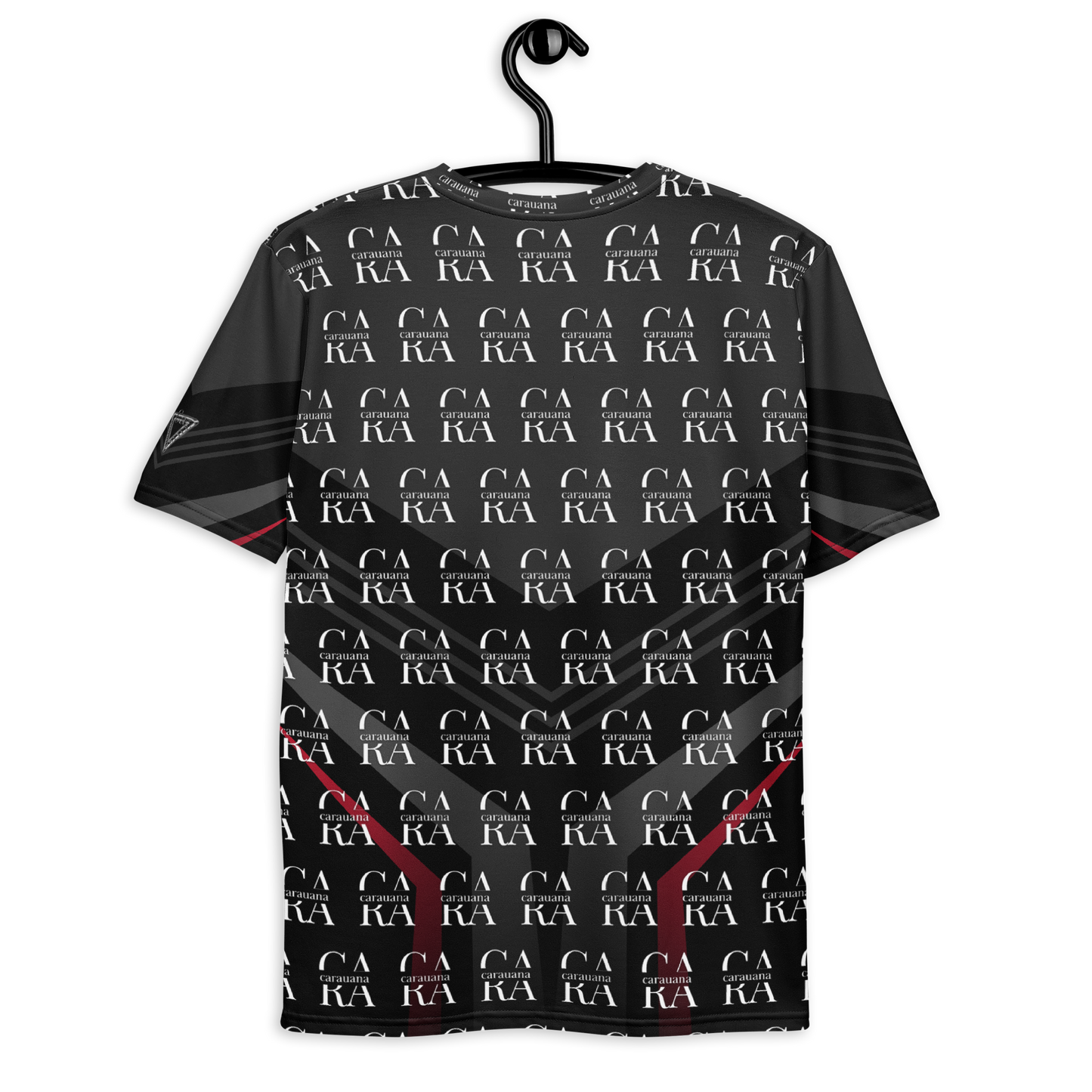 CaRaUaNa Men's t-shirt black Elegant Carauana Store