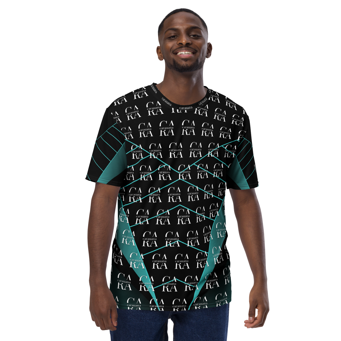 CaRaUaNa Men's t-shirt Green Famous Carauana Store