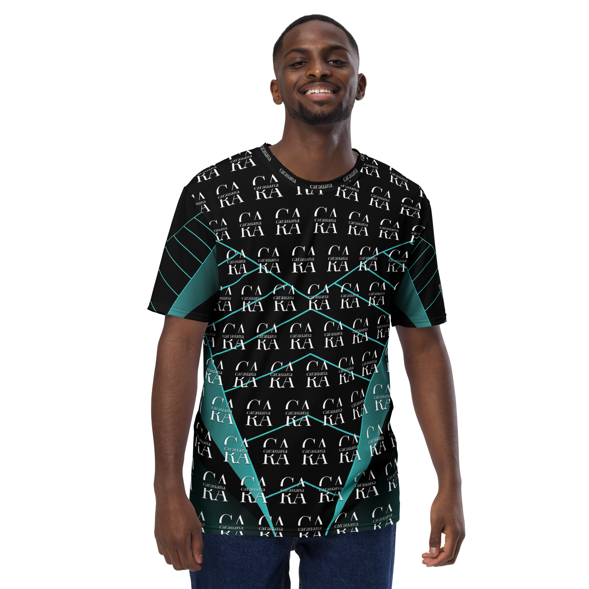 CaRaUaNa Men's t-shirt Green Famous Carauana Store