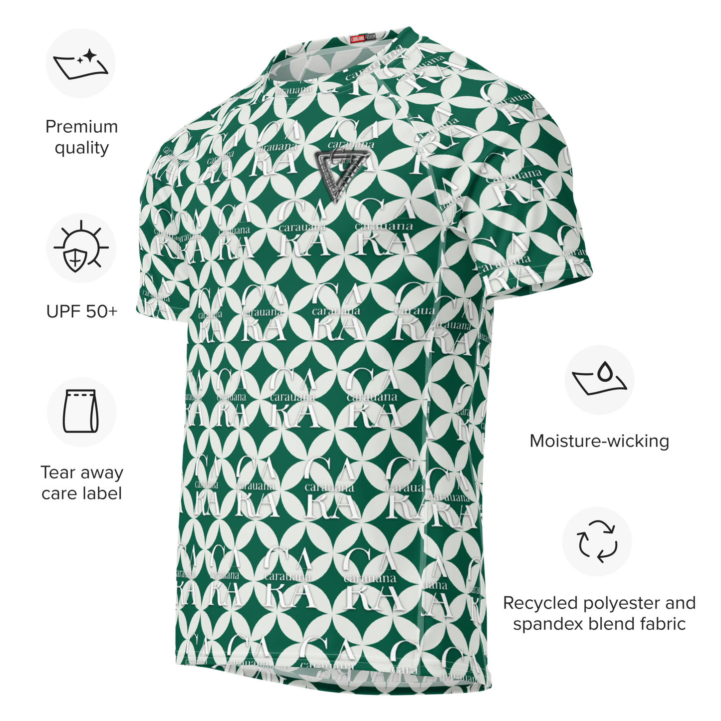 Original CaRaUaNa Rash Guard Edition V74 Carauana Store