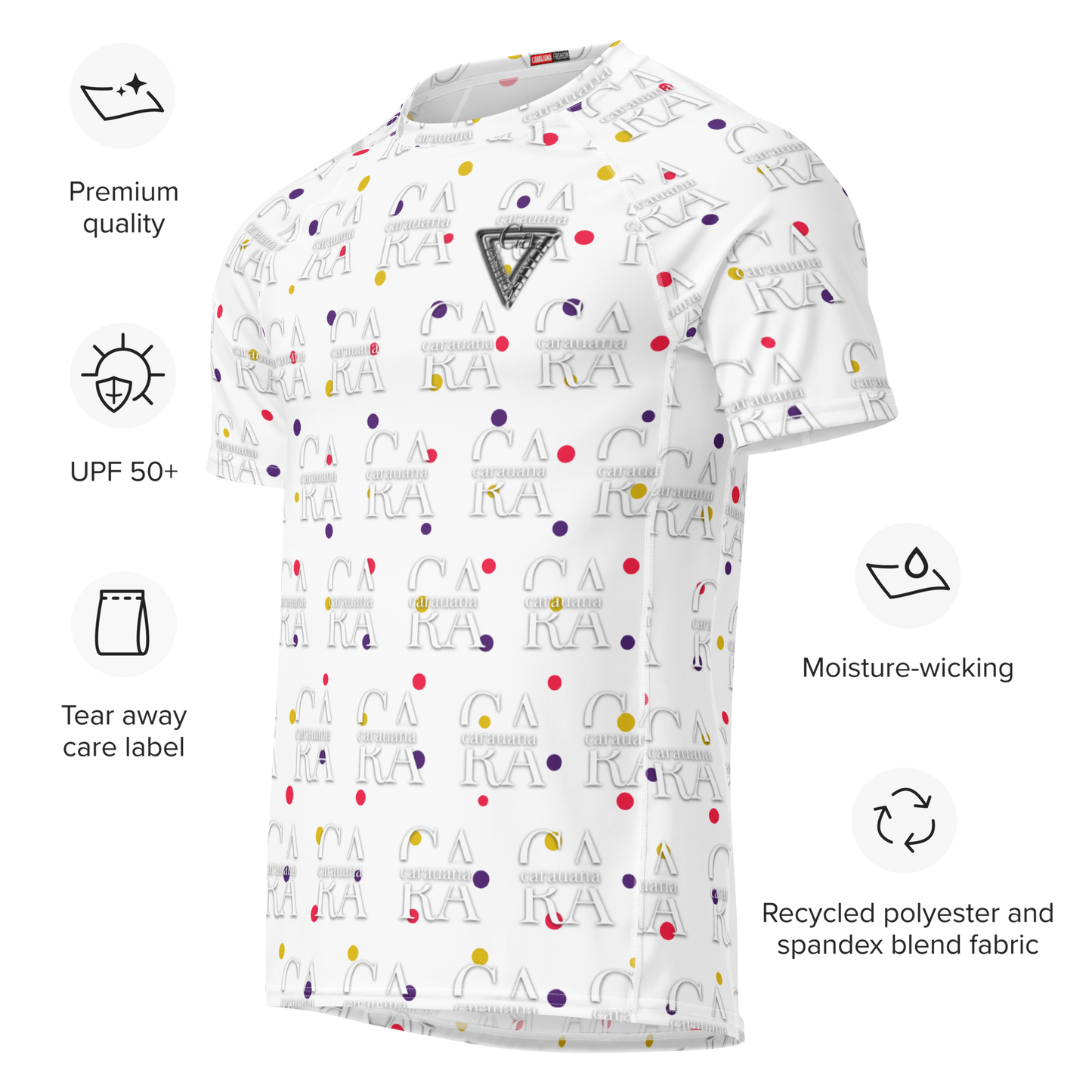 Original CaRaUaNa Rash Guard Edition V69 Carauana Store