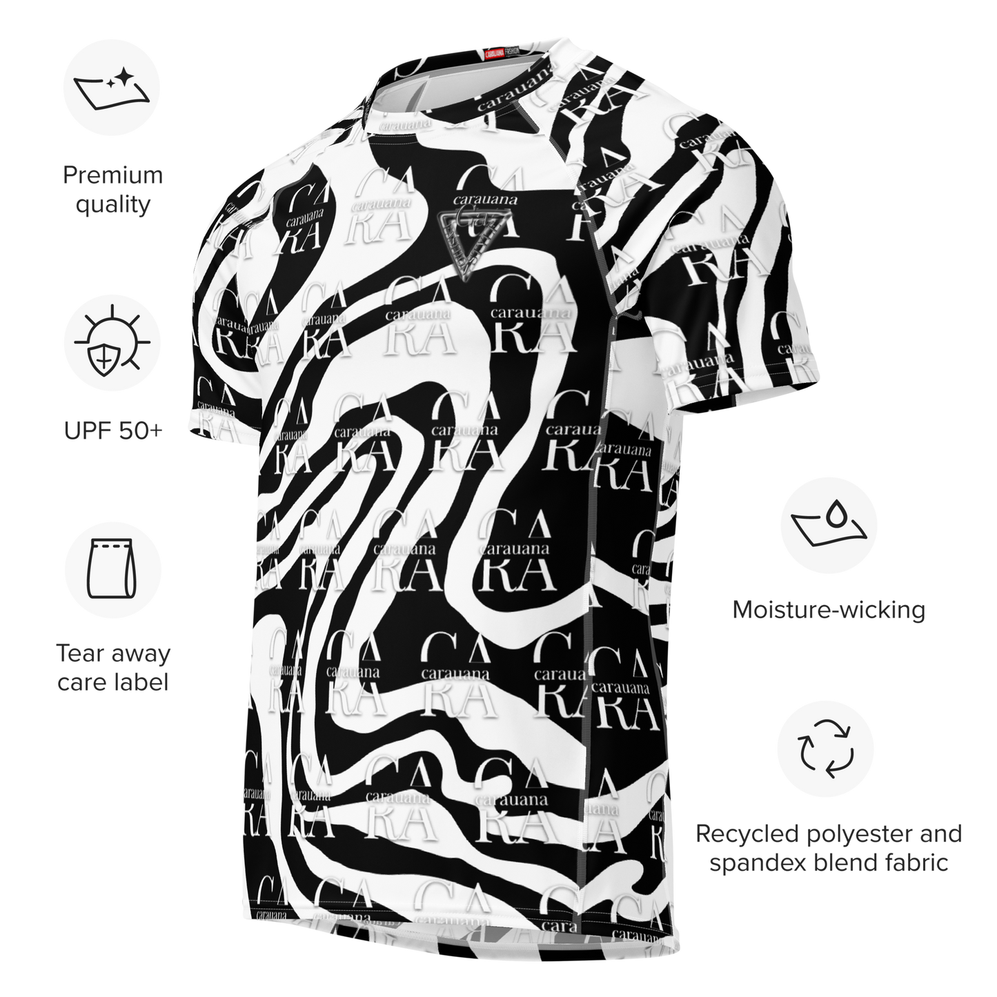 Original CaRaUaNa Rash Guard Edition V45 Carauana Store