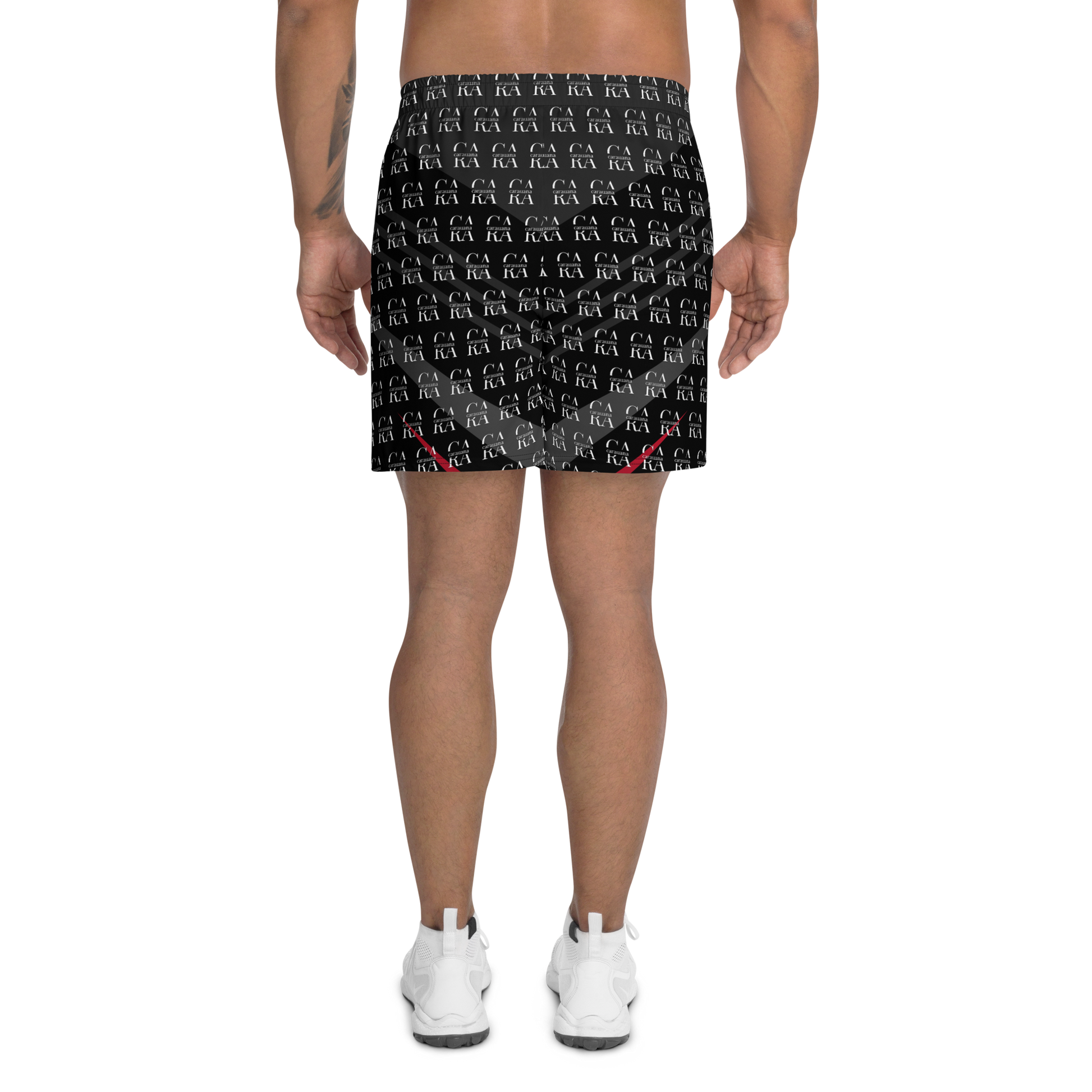 CaRaUaNa Athletic Shorts Unisex black Elegant Carauana Store