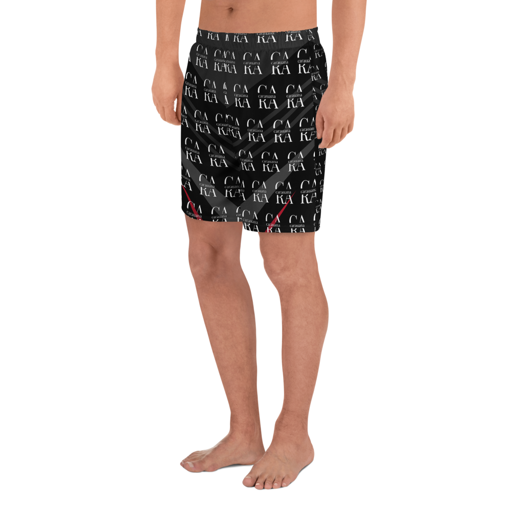CaRaUaNa Athletic Shorts Unisex black Elegant Carauana Store