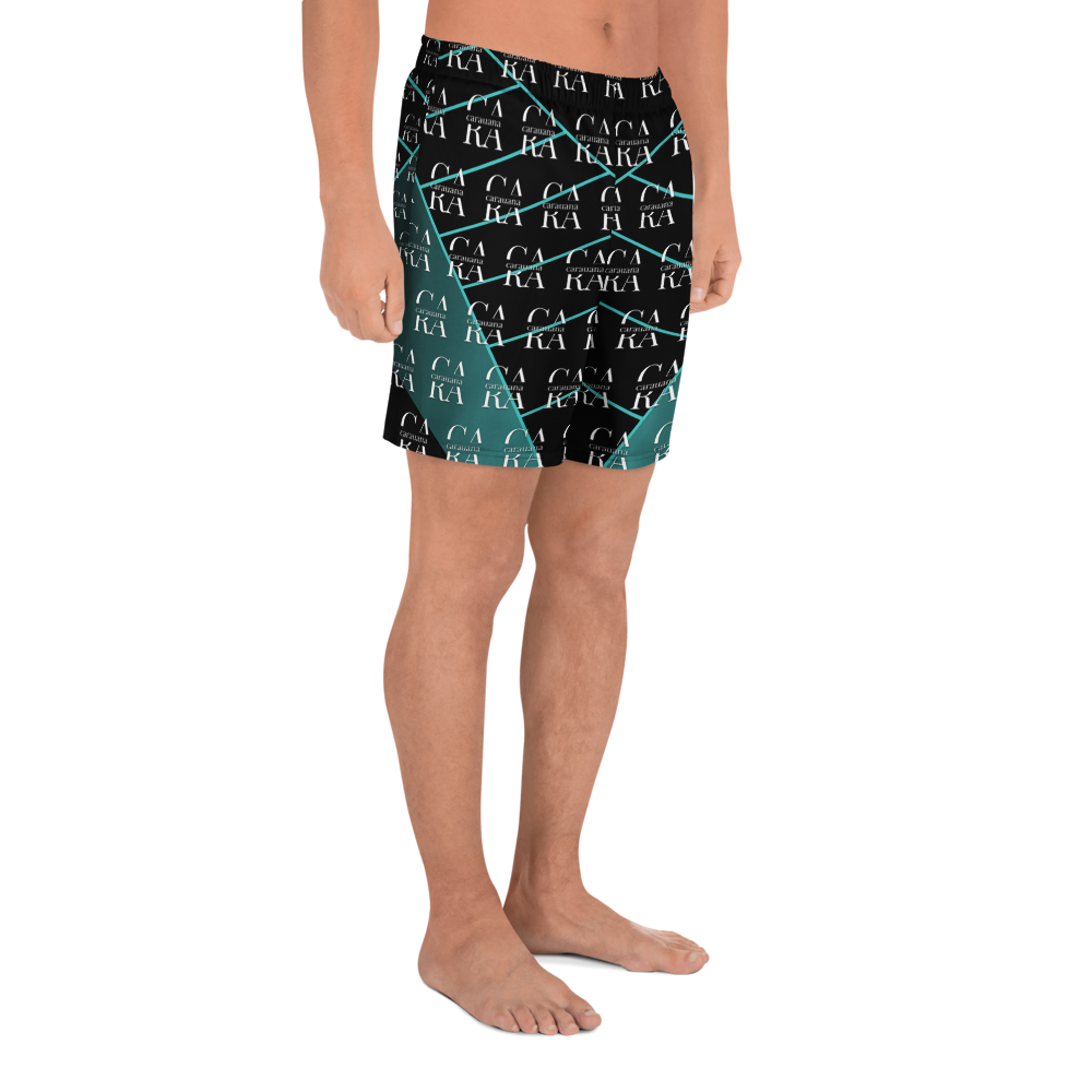 CaRaUaNa Athletic Shorts Unisex Green Famous Carauana Store