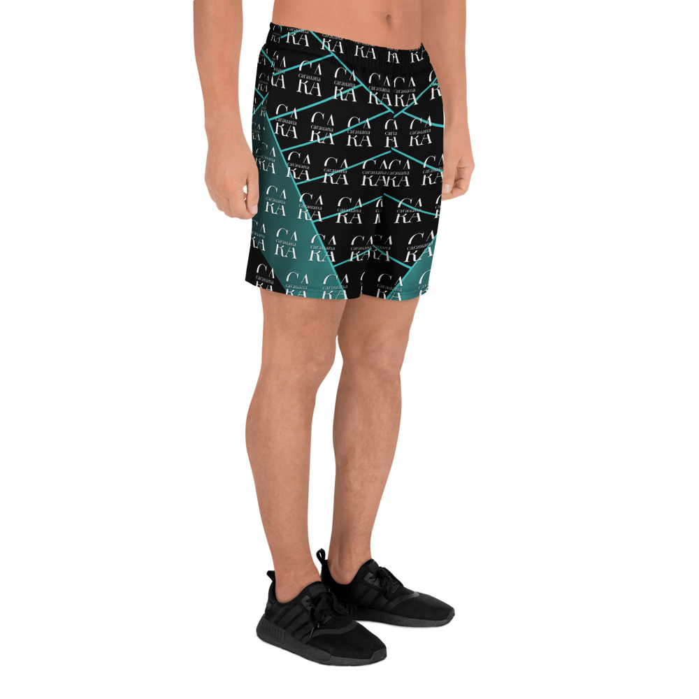 CaRaUaNa Athletic Shorts Unisex Green Famous Carauana Store
