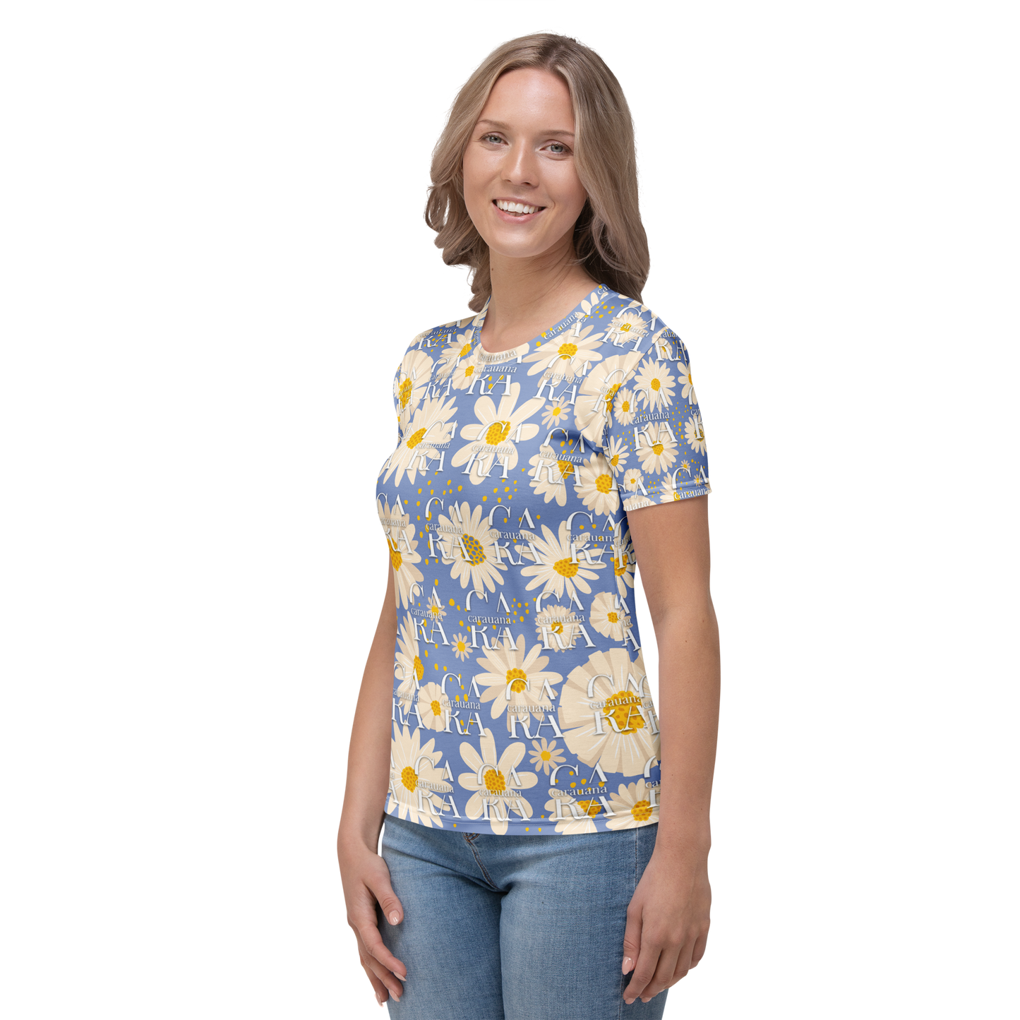 CaRaUaNa Women's T-shirt Jasmin Carauana Store