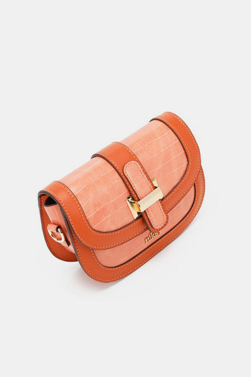 Nicole Lee USA Croc Embossed Crossbody Bag Carauana Store