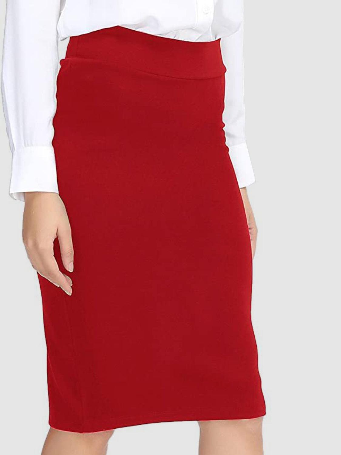 High Waist Wrap Skirt Carauana Store