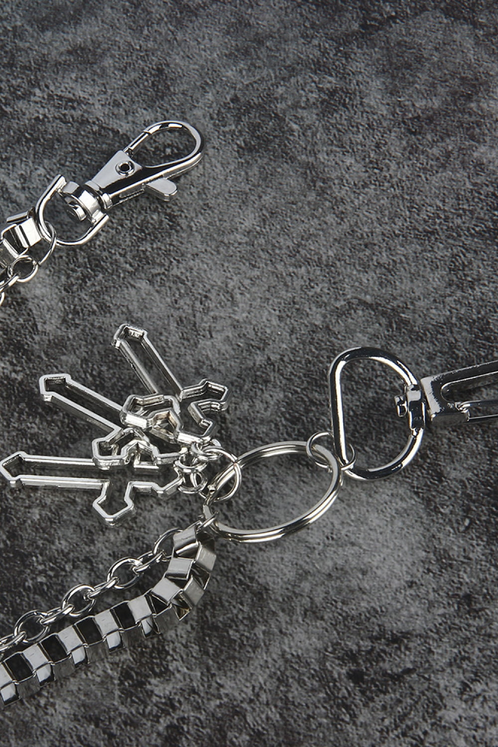 Double-Layered Cross Waist Chain Carauana Store