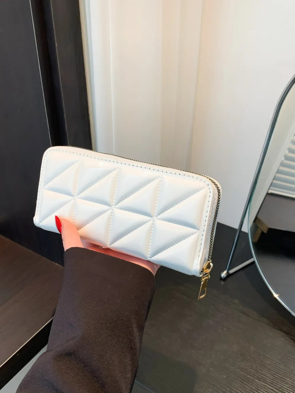 PU Leather Solid Color Wallet Carauana Store