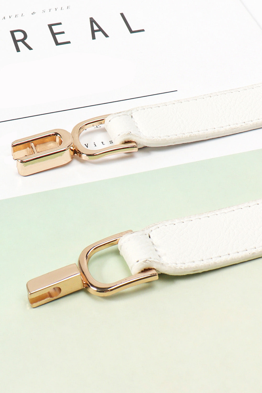 Alloy Buckle Elastic Belt Carauana Store