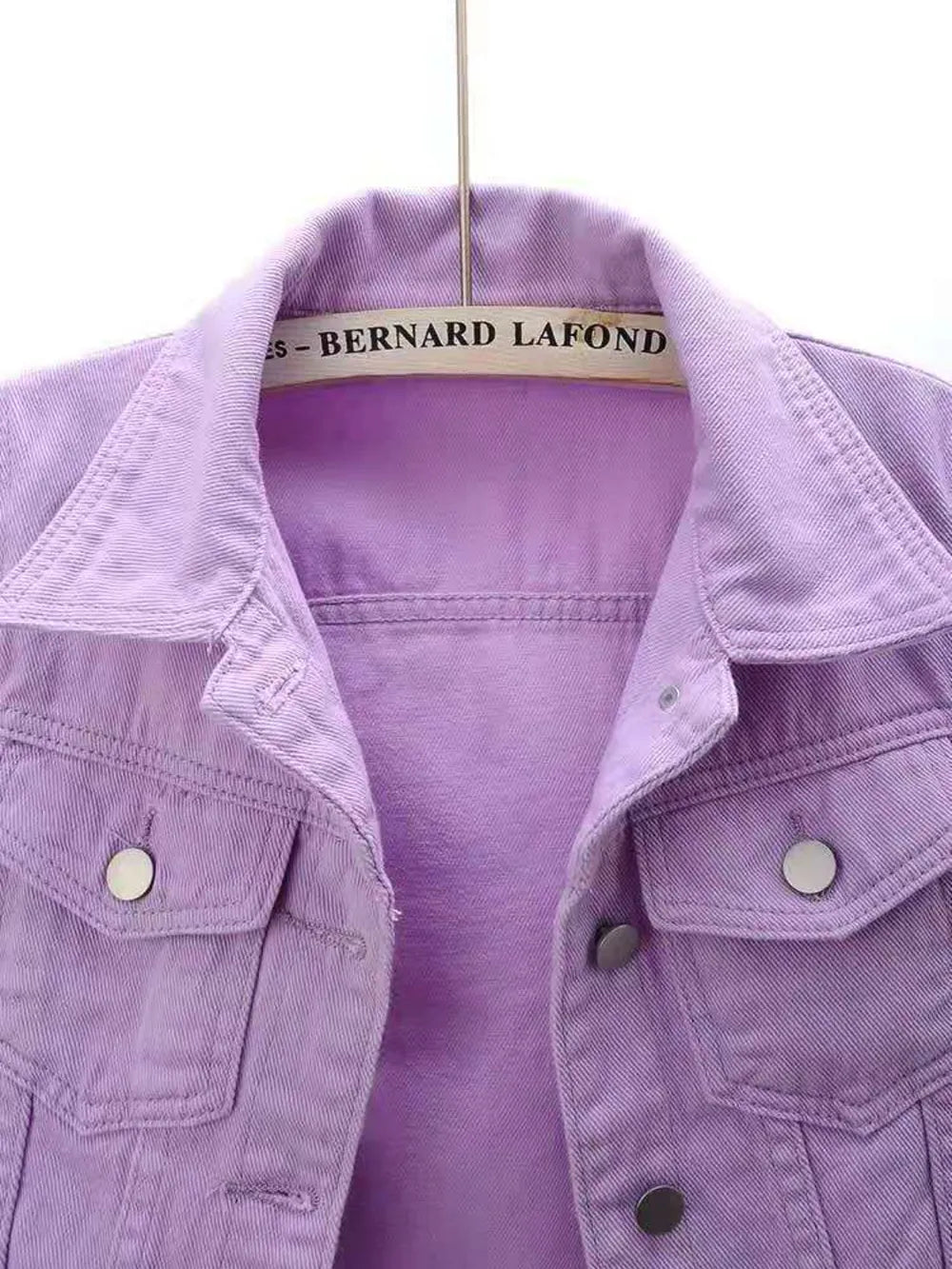 Full Size Cropped Denim Jacket Plus Size Carauana Store