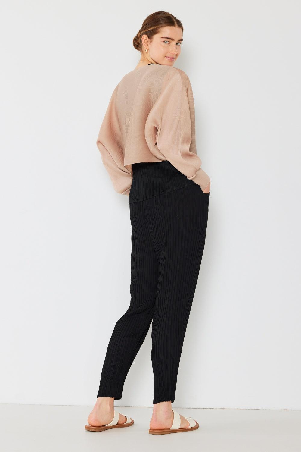 Marina West Swim Rib Pleated Puff Sleeve Bolero Cardigan Carauana Store