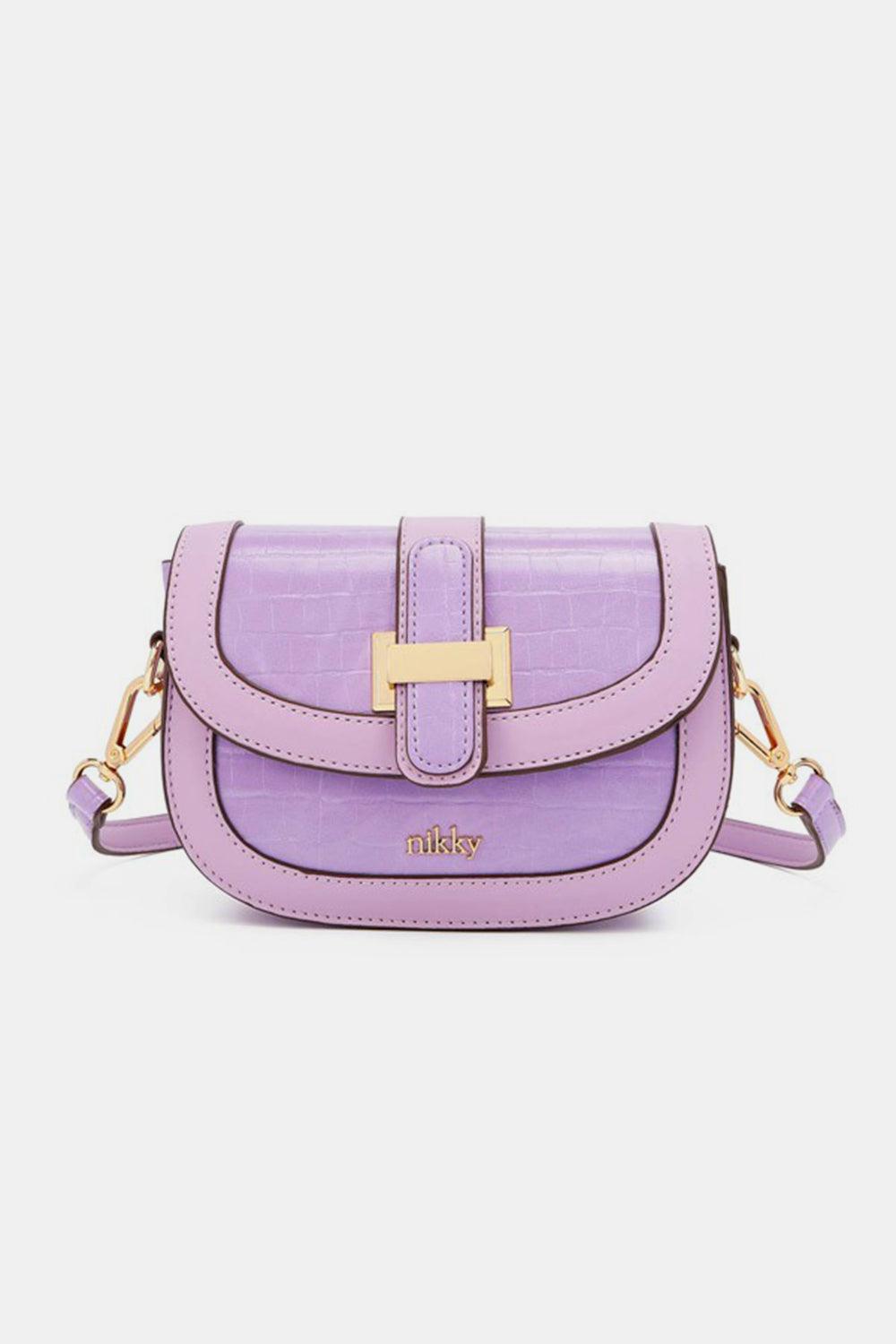Nicole Lee USA Croc Embossed Crossbody Bag Carauana Store