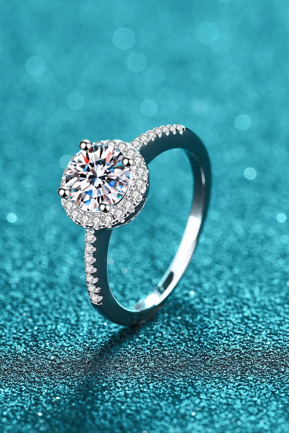 Ready To Flaunt Moissanite Ring Carauana Store