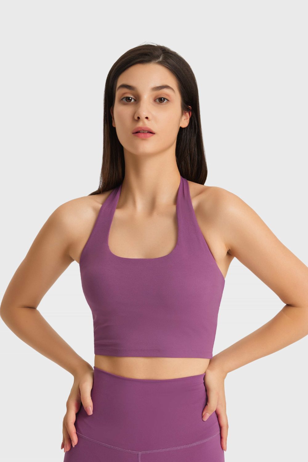 Millennia Breathable Halter Neck Sports Bra Carauana Store