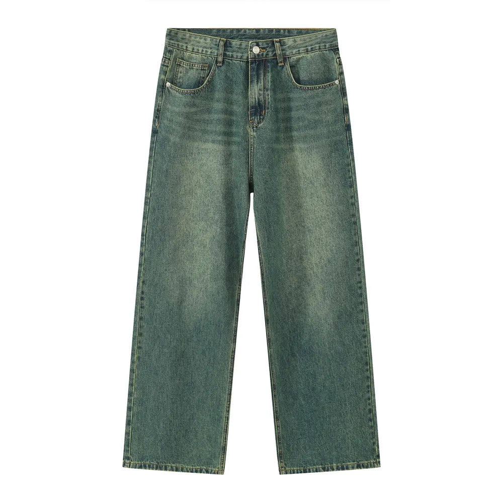Pocketed Baggy Jeans Carauana Store