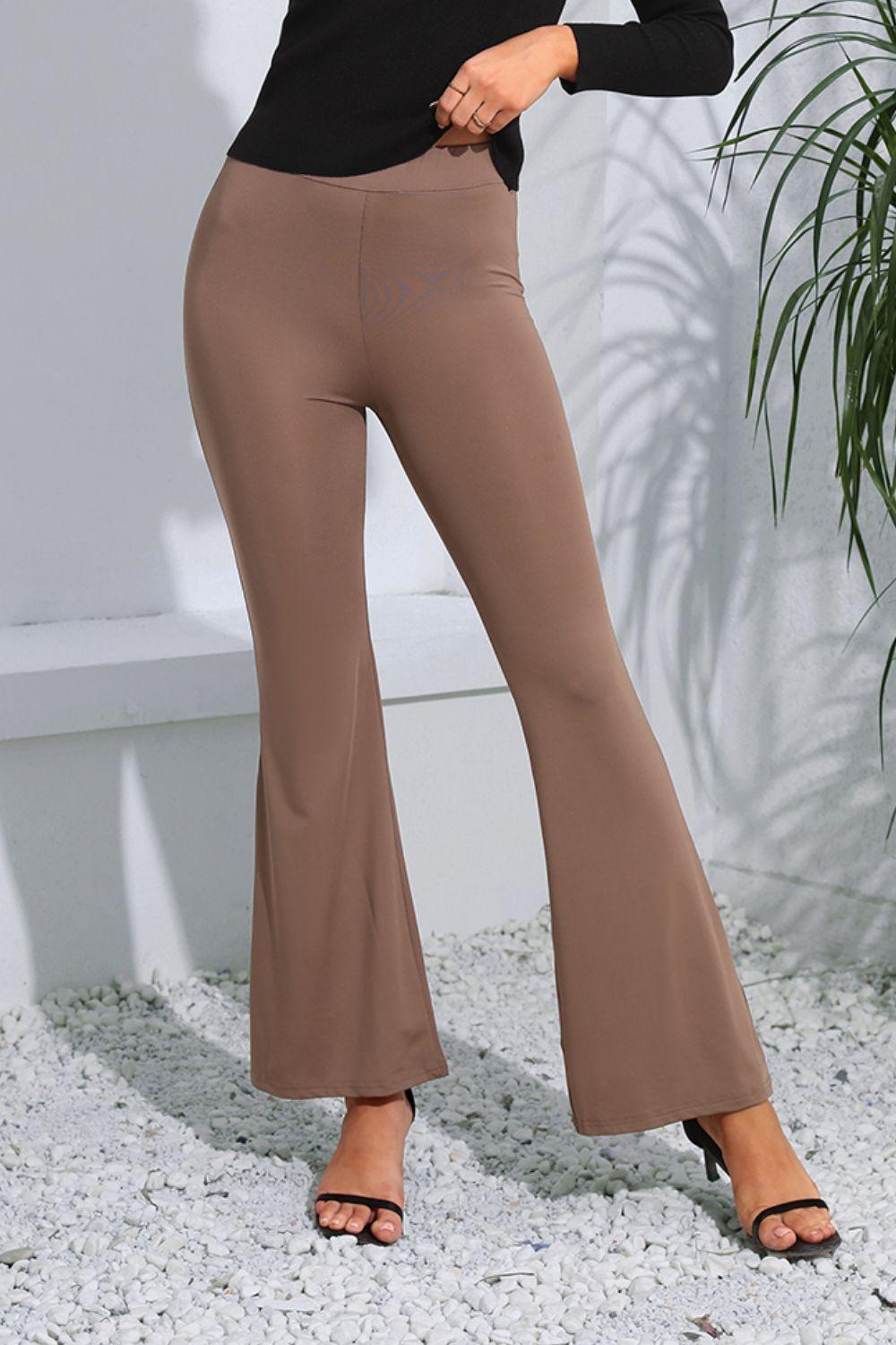 High Waist Long Flare Pants Carauana Store