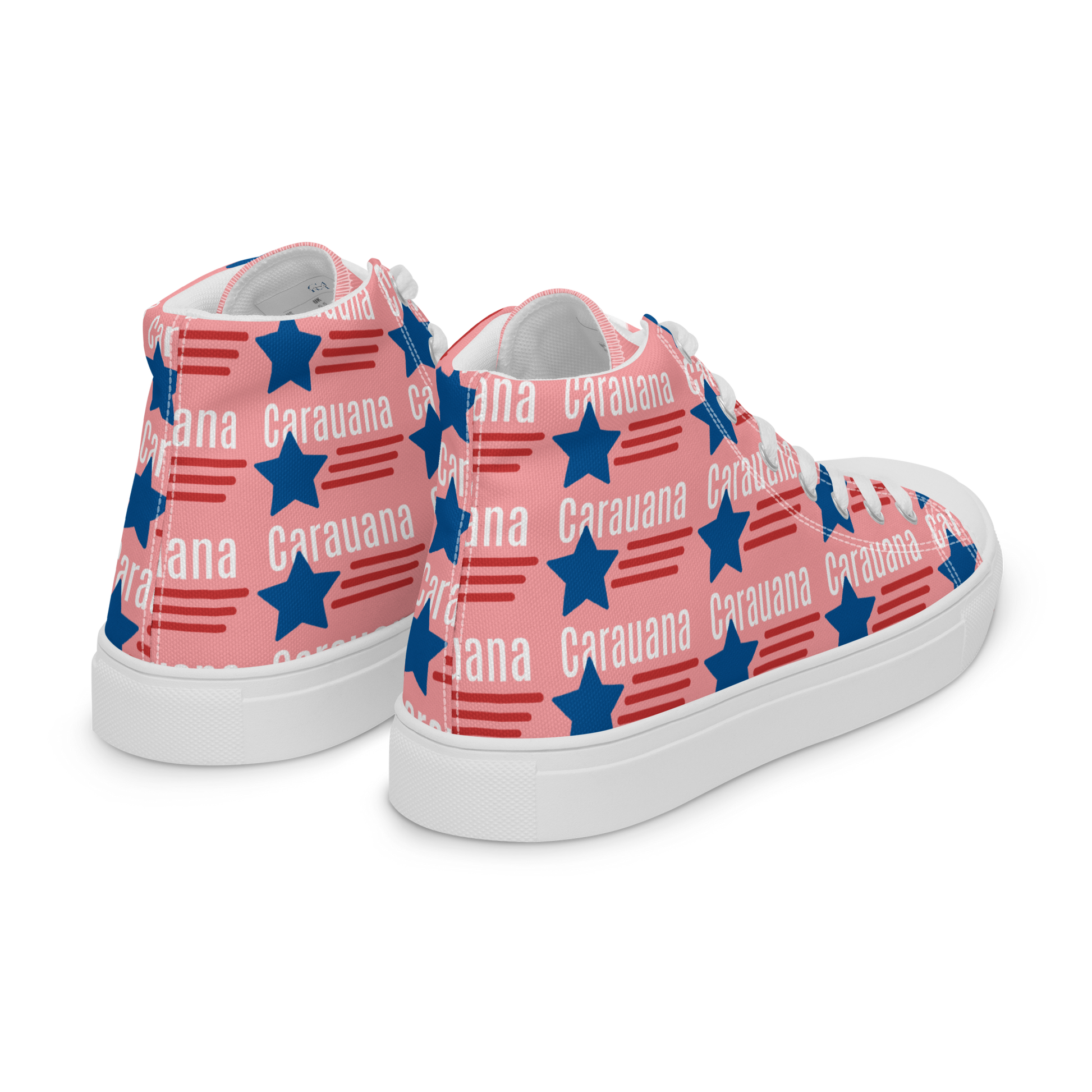 CARAUANA Hip Hop canvas shoes pink USA Carauana Store