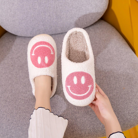 Melody Smiley Face Slippers Carauana Store