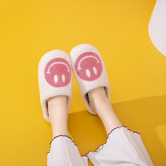 Melody Smiley Face Slippers Carauana Store